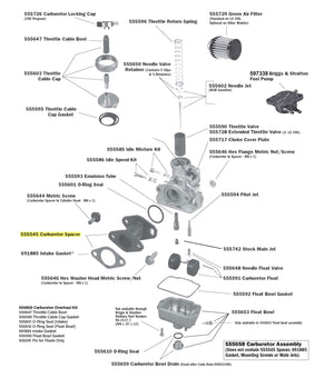 LO206 Carburetor Parts