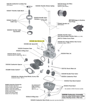 LO206 Carburetor Parts