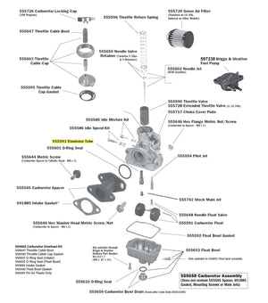 LO206 Carburetor Parts