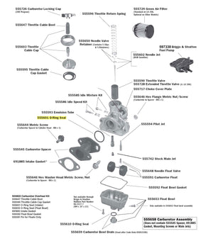 LO206 Carburetor Parts