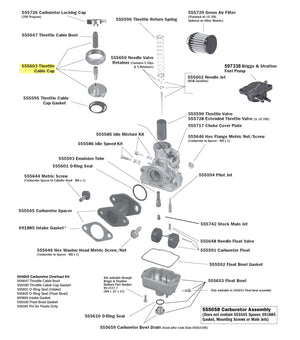 LO206 Carburetor Parts