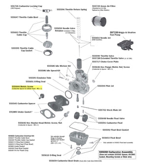 LO206 Carburetor Parts