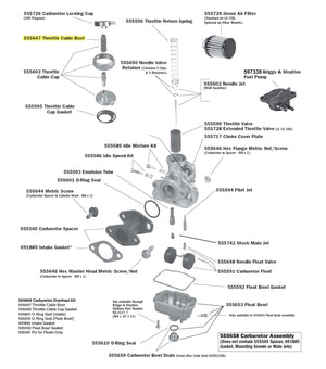 LO206 Carburetor Parts