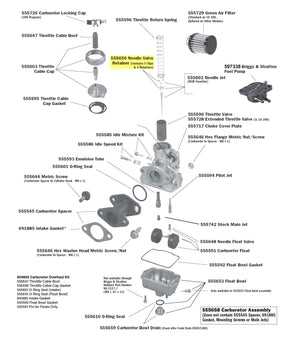 LO206 Carburetor Parts
