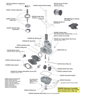 LO206 Carburetor Parts