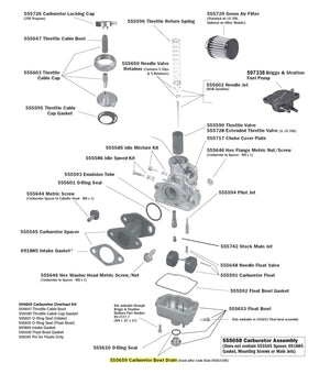 LO206 Carburetor Parts