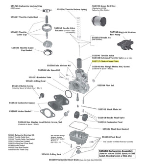 LO206 Carburetor Parts