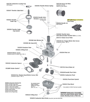 LO206 Carburetor Parts