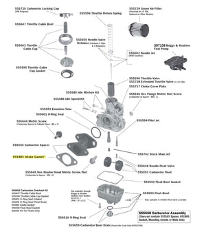 LO206 Carburetor Parts