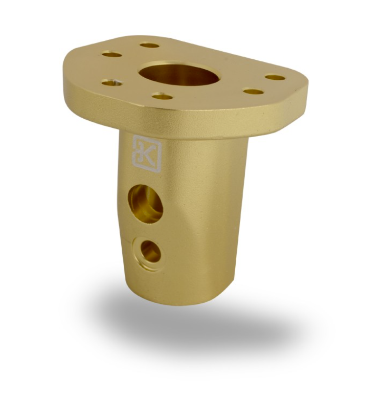 AL STEERING WHEEL'S ANGLED HUB - 6 HOLES