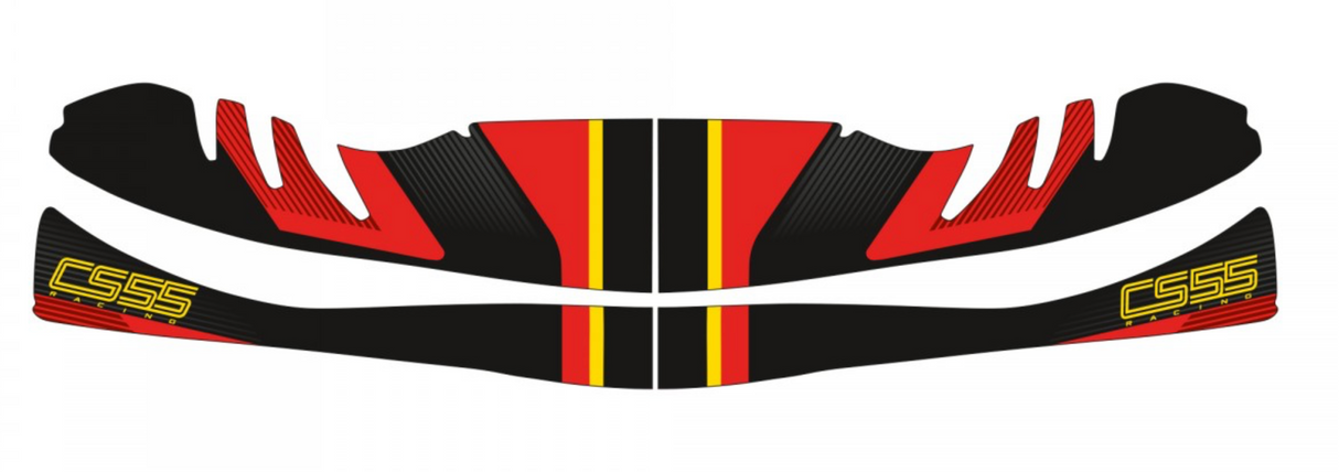 CS55 KG 507 FRONT FAIRING STICKER 2024 (OK - KZ - DD2)