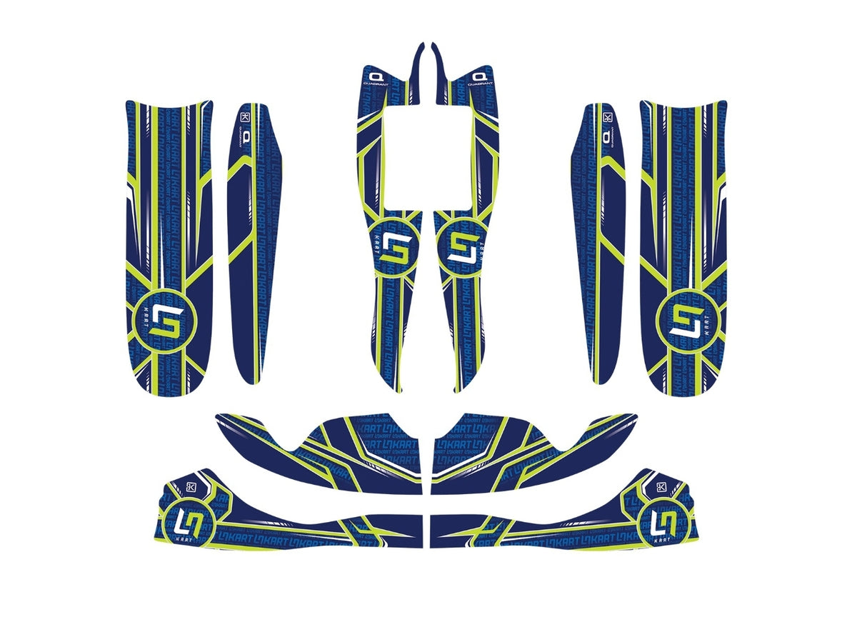 LN M8 BODYWORKS STICKERS KIT